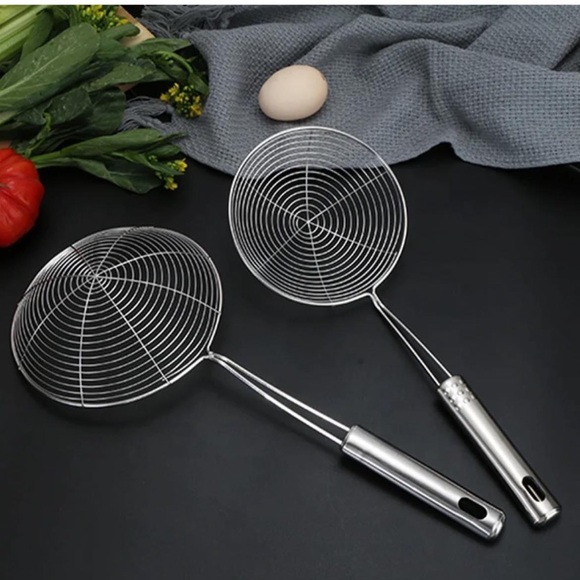 Passoire en métal pour pâtes et friture,  filaire en acier inoxydable 18 cm - Picture 1 of 5